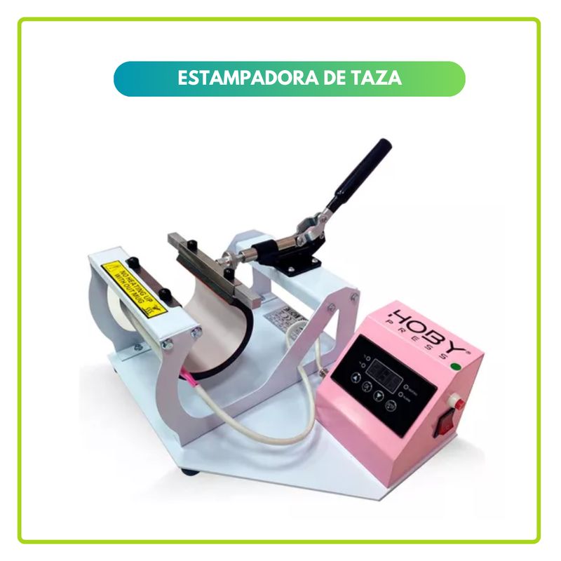 GENERICO - Estampadora tazas Mug Hoby Press S1