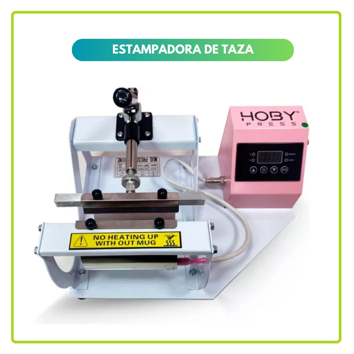 GENERICO - Estampadora tazas Mug Hoby Press S1