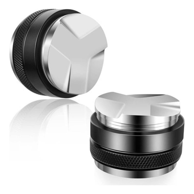 GENERICO - Tamper de Café Dual de Aluminio 51mm, 53mm y 58mm para Baristas