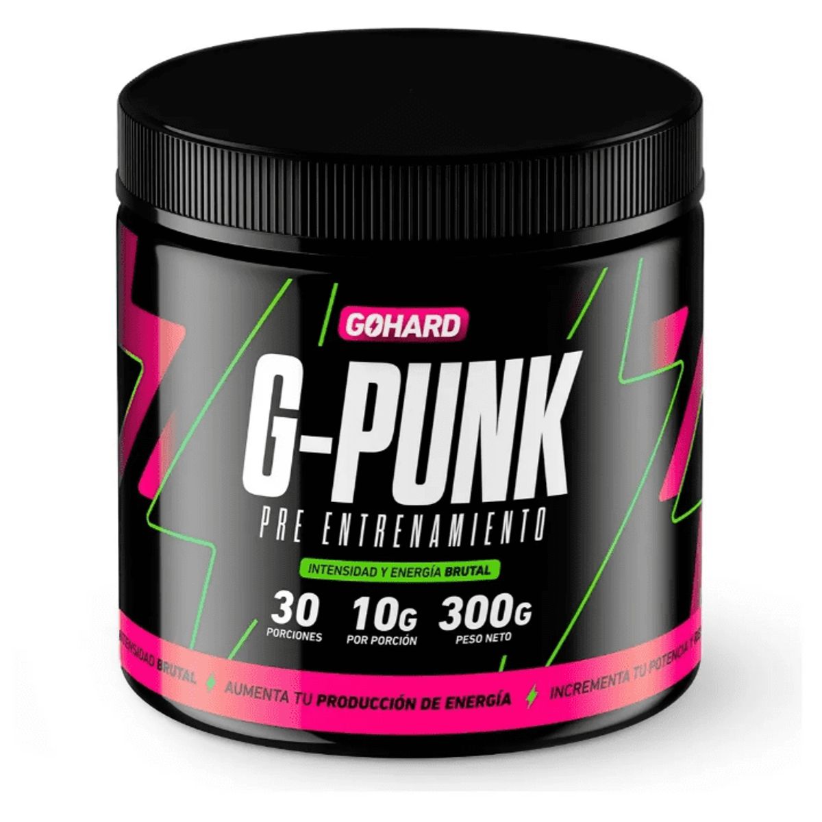 GOHARD - PRE ENTRENAMIENTO GPUNK 30 SERV 300GR - GOHARD