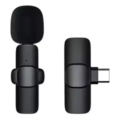 GENERICO - Micrófono Lavalier Inalámbrico USB-C para Presentaciones