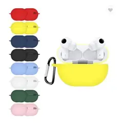 GENERICO - Funda de Silicona Unicolor para Audífonos Freebuds Pro