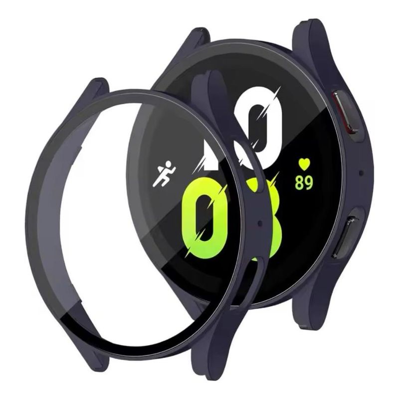 GENERICO - Funda Silicona TPU con Vidrio Templado para Reloj 44mm