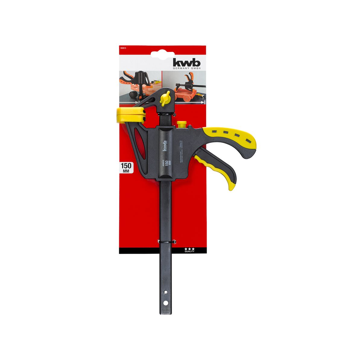 KWB - Prensa Rapida Carpintero 150 MM KWB 49930015