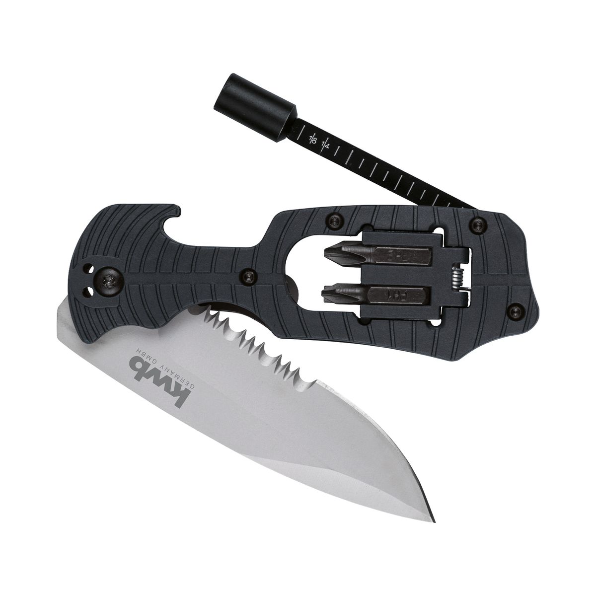 KWB - Cuchillo Plegable + Portapuntas Acero PH KWB 49016620