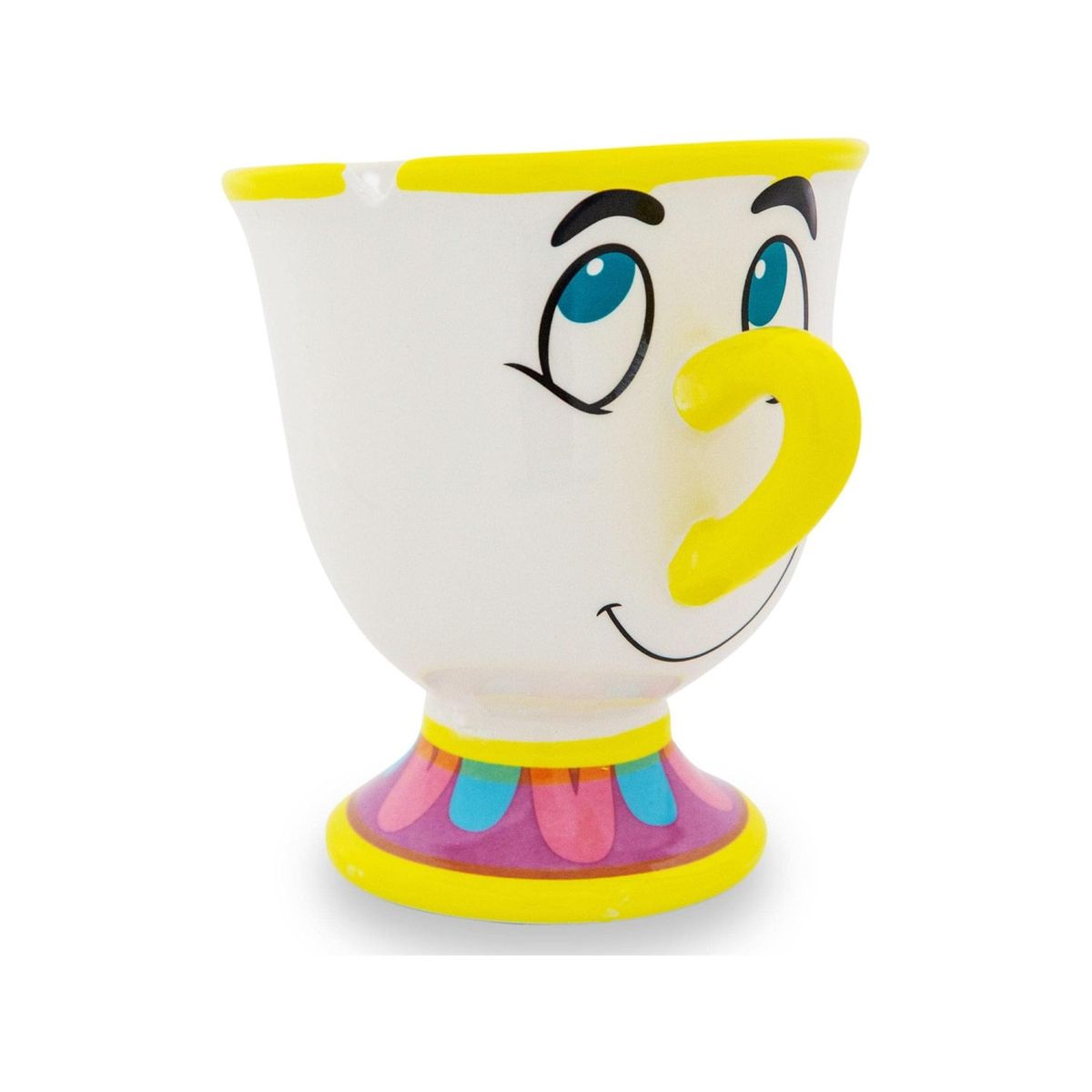 GENERICO - Tazón Cerámica 3D Chip de La bella y la bestia.