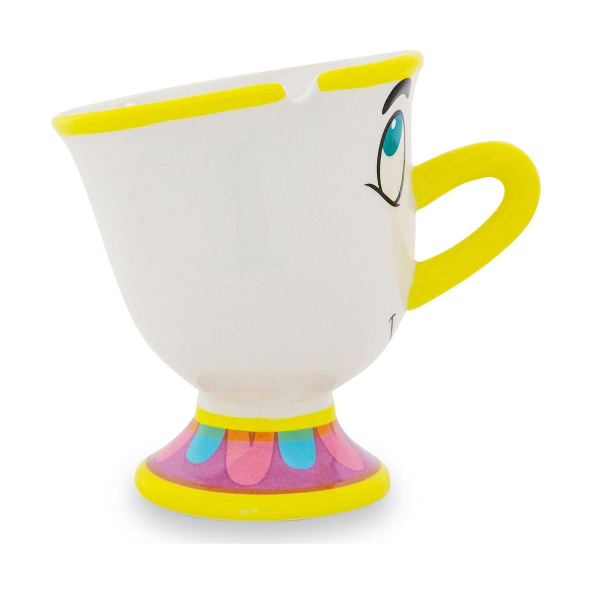 GENERICO - Tazón Cerámica 3D Chip de La bella y la bestia.