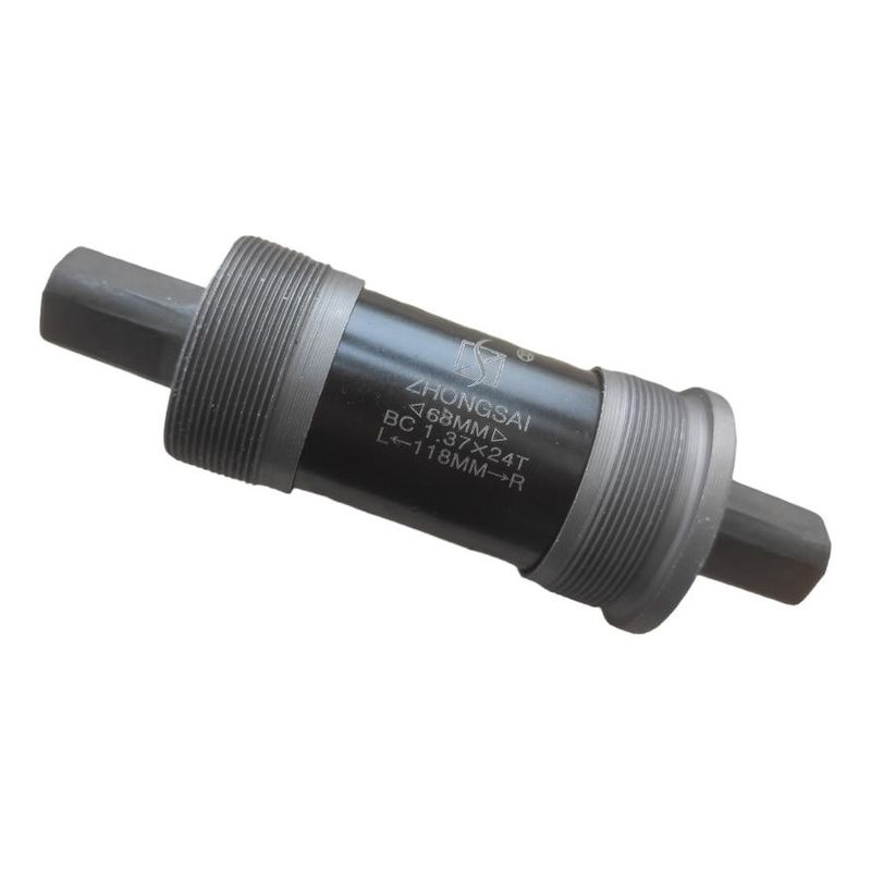 GENERICO - Eje Motor Sellado para Bicicleta con Rodamientos de Acero