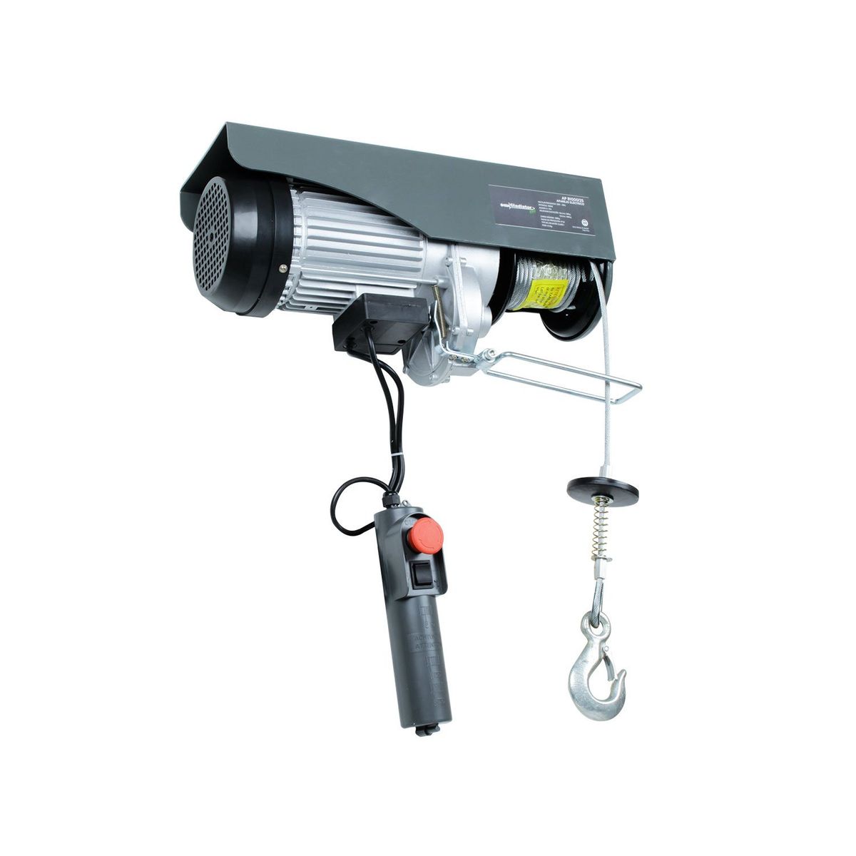 GLADIATOR - TECLE ELECTRICO PROFESIONAL GLADIATOR 1000KG 1800W Alzada 6-12mts AP810