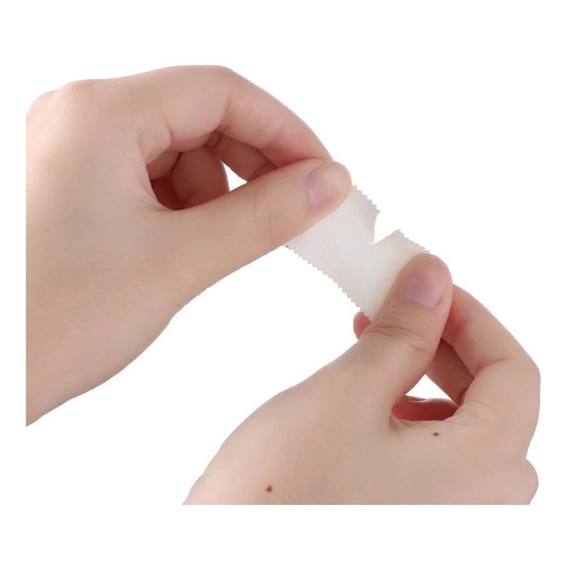 GENERICO - Cinta Adhesiva Deportiva para Dedos 5m x 1.25cm Pack 4 Unid.