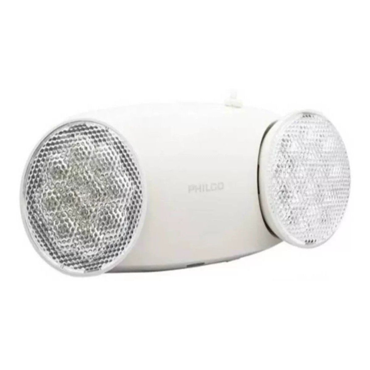 PHILCO - Lámpara de Emergencia Philco 24 Led 2 Focos Fijos AT60 Blanco