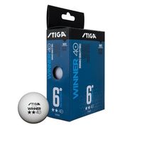 PELOTA TENIS DE MESA 6 PACK WINNER 2 ESTRELLAS