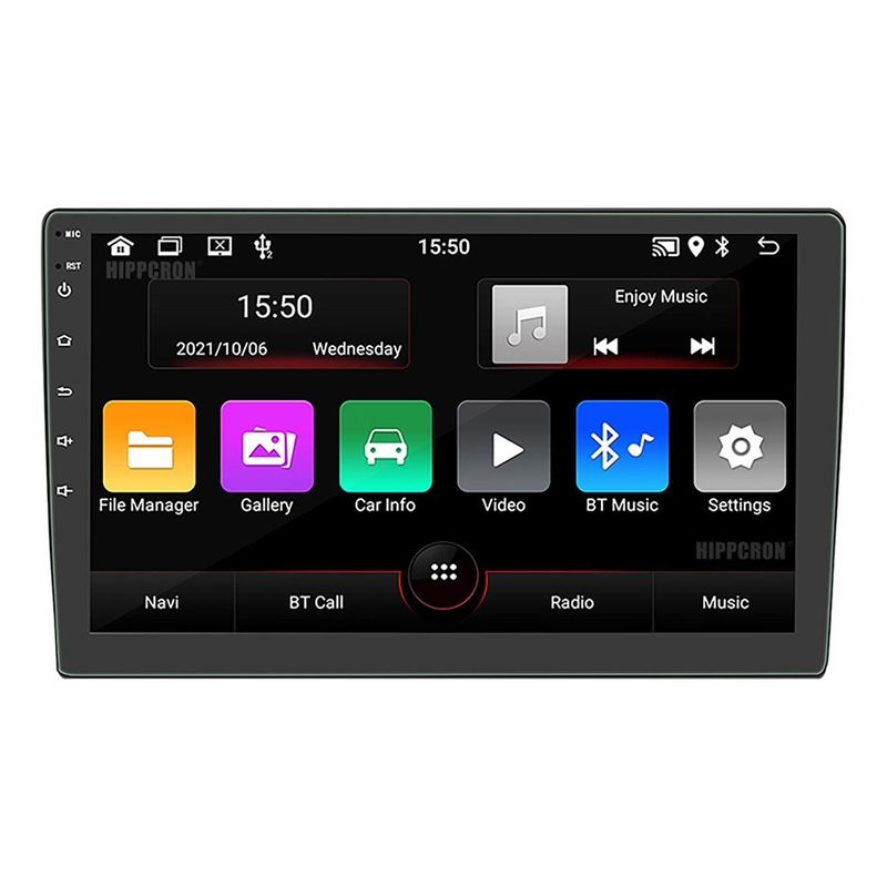 GENERICO - Radio Android 10" con Touchscreen, Bluetooth y GPS Integrado