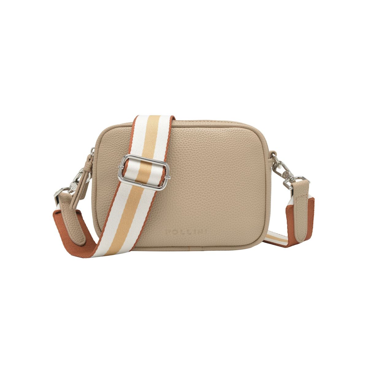 POLLINI - Bandolera Casual Mujer Marrón claro Pollini