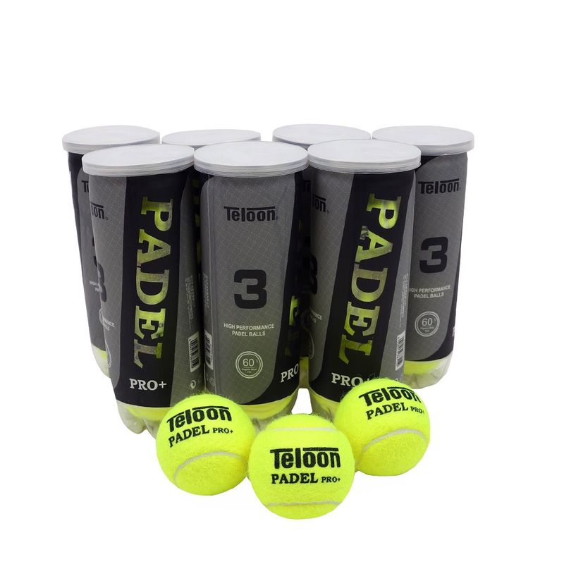 TELOON - 3 Tarros Pelotas De Padel Teloon Pro+