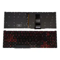 GENERICO - Teclado nuevo retroiluminado para Acer Nitro 5 compatible