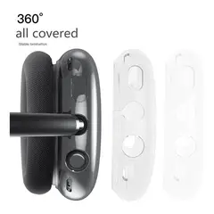 GENERICO - Funda de Silicona Transparente para Proteger AirPods Max