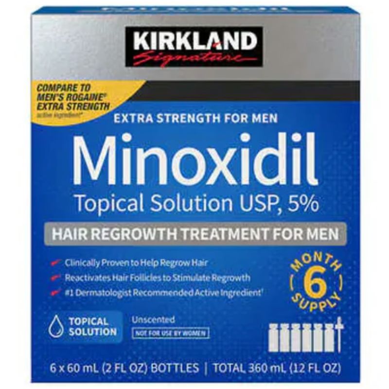 KIRKLAND - MINOXIDIL KIRKLAND TRATAMIENTO PARA  6 MESES