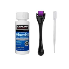 KIRKLAND - MINOXIDIL TRATAMIENTO 1 MESES + DERMA ROLLER