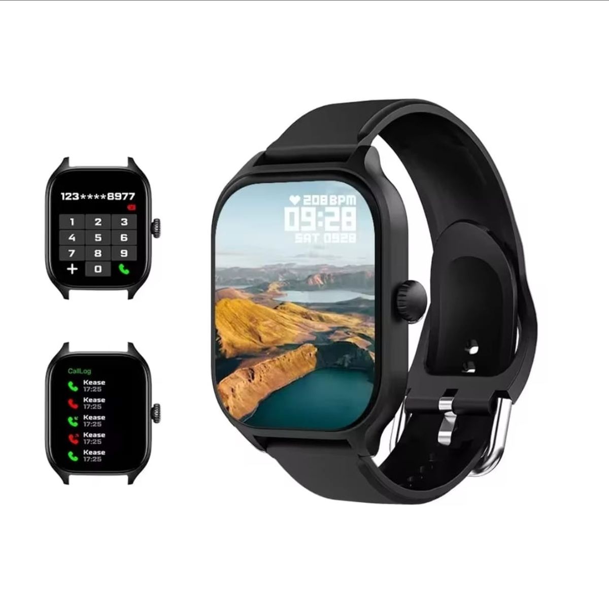GENERICO - Smartwatch Reloj Inteligente H9 Bluetooth Color Negro