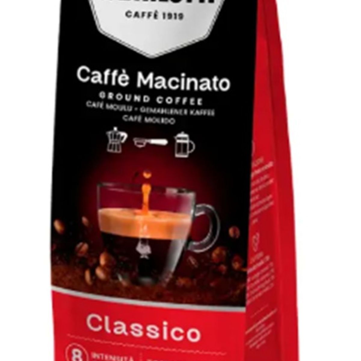BIALETTI - Café Molido Italiano Bialetti Macinato Classico 250 Gr