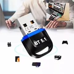 EDWINAYY - Transmisor Y Receptor Bluetooth 5.0 Usb De Pc Audio Teléfono