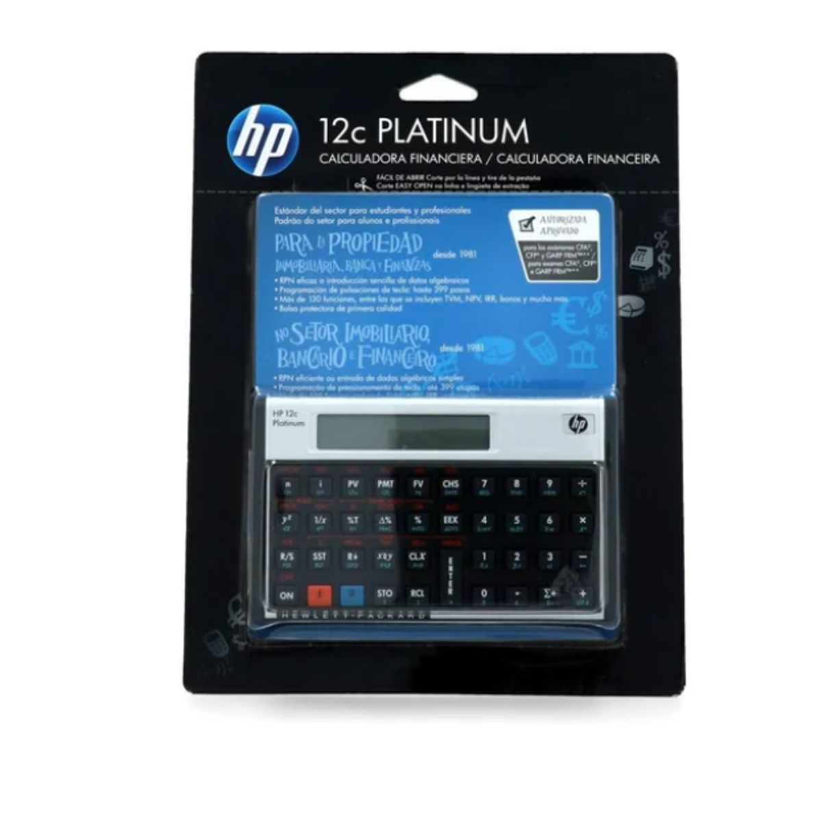 HP - Calculadora Financiera HP 12 C PLATINUM