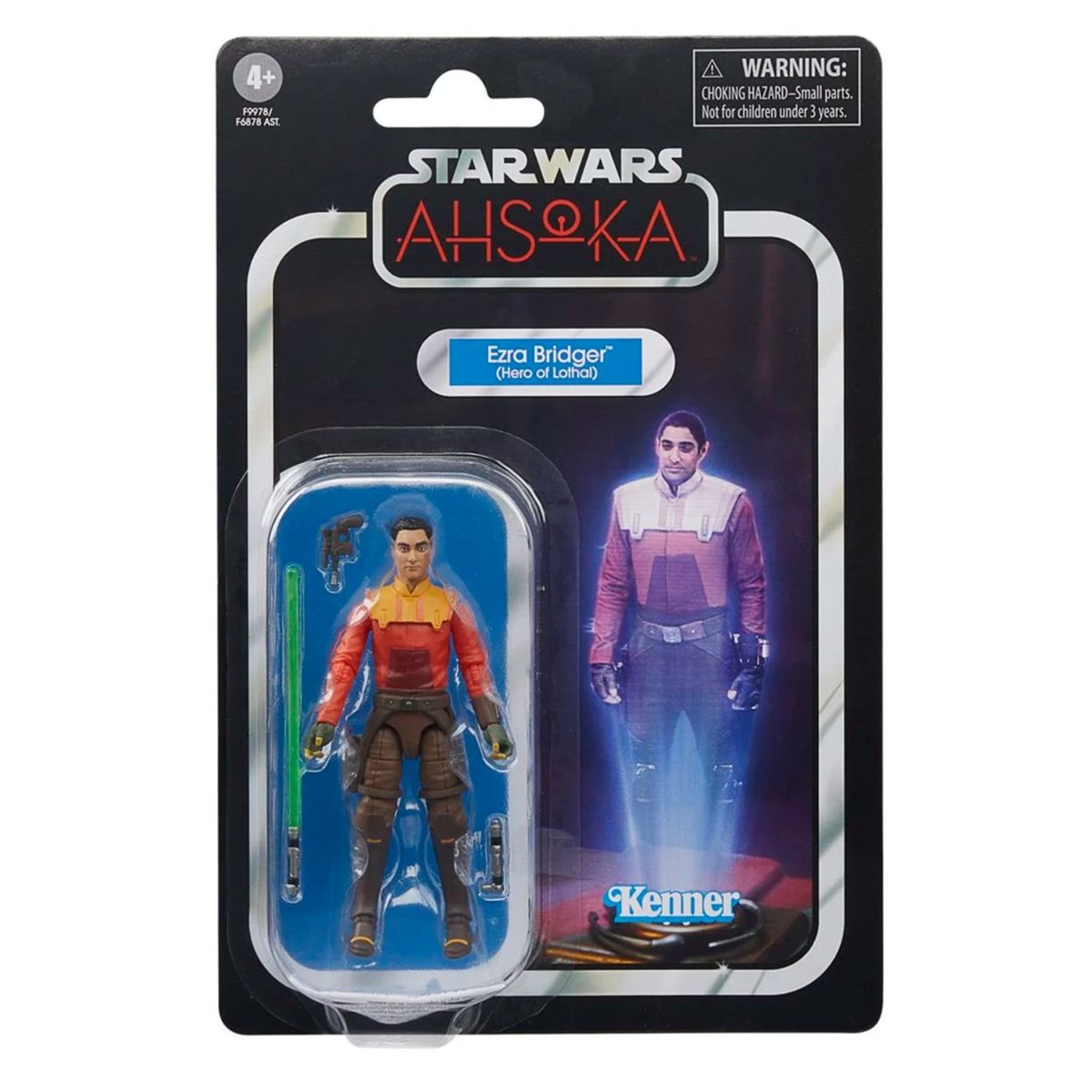 HASBRO - Star Wars Ahsoka Figura Vintage Ezra Bridger Hero Of Lothal