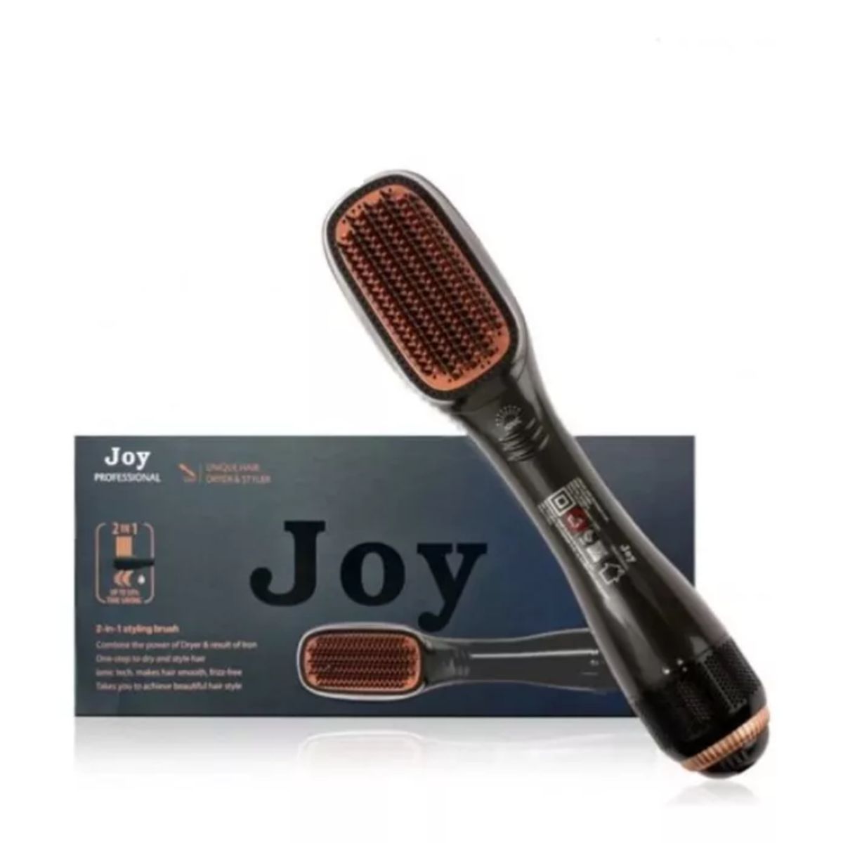 GENERICO - Secador De Cabello Profesional Alisador 2 En 1 Joy Cepillo