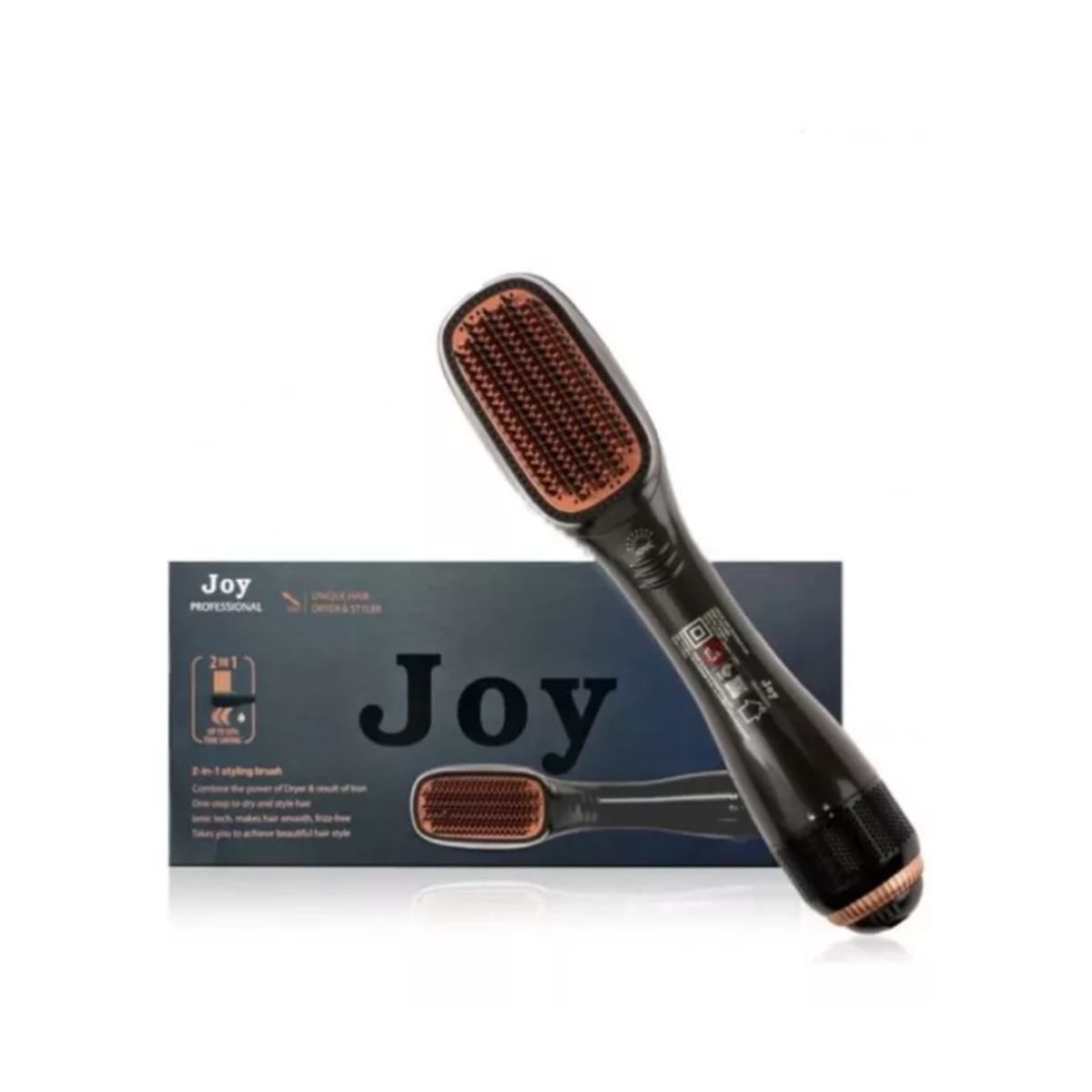GENERICO - Secador De Cabello Profesional Alisador 2 En 1 Joy Cepillo
