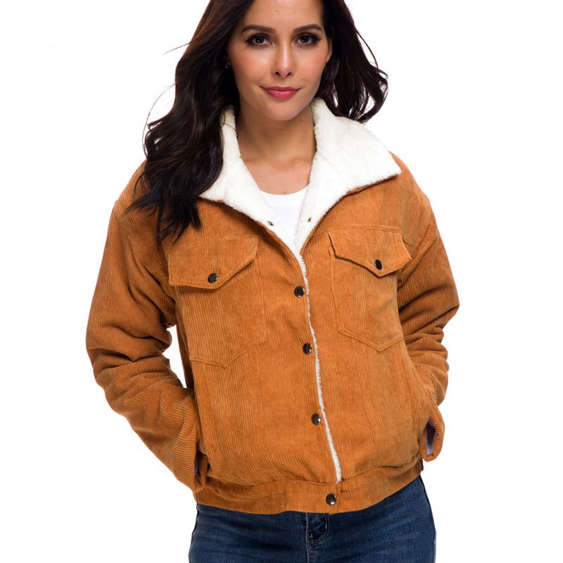 GIOIO - Chaqueta Acolchada Miveni De Pana Para Mujer