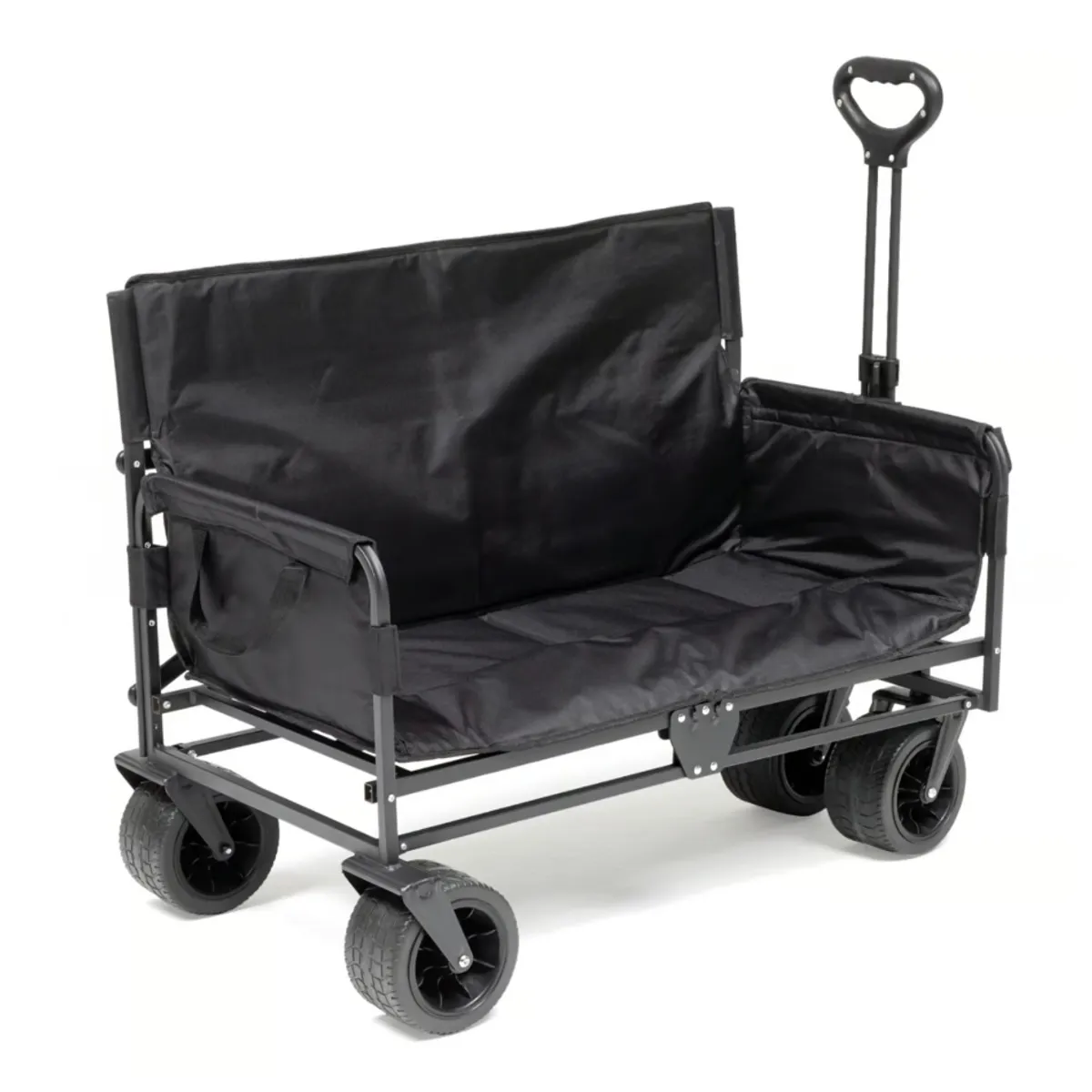 HOMER OUTDOOR - Carro de camping Convertible sofa Plegable rueda ancha freno