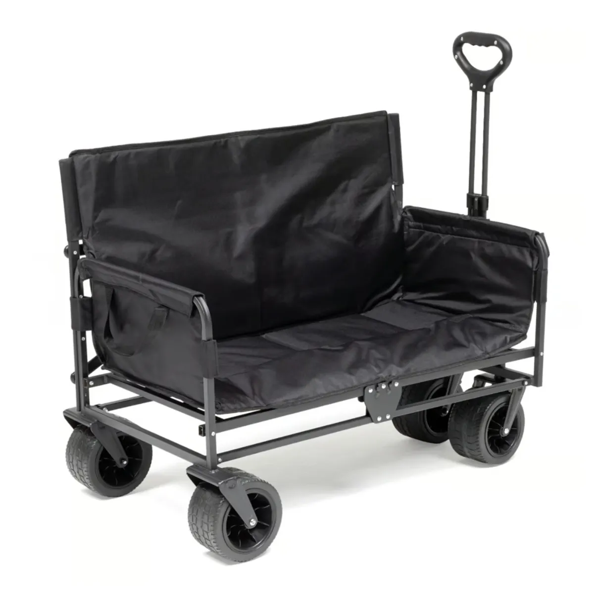 HOMER OUTDOOR - Carro de camping Convertible sofa Plegable rueda ancha freno