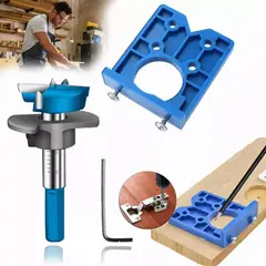 EDWINAYY - Guía Broca De Perforación Con Bisagra Para Taladro De Madera