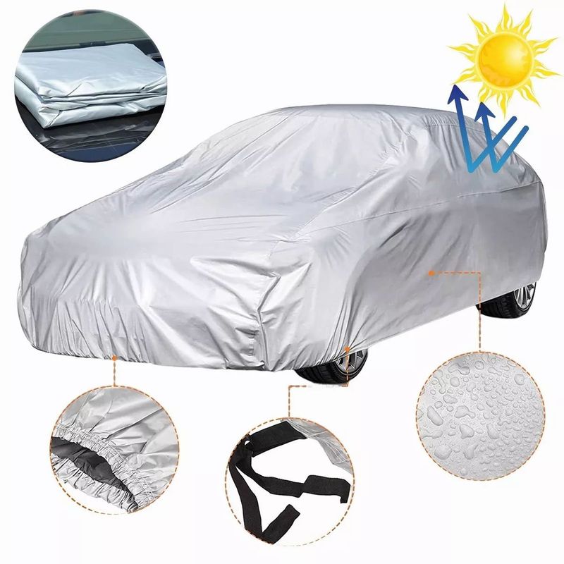 EDWINAYY - Carpa Funda Cubre Auto Suv Premium Gruesa Impermeable