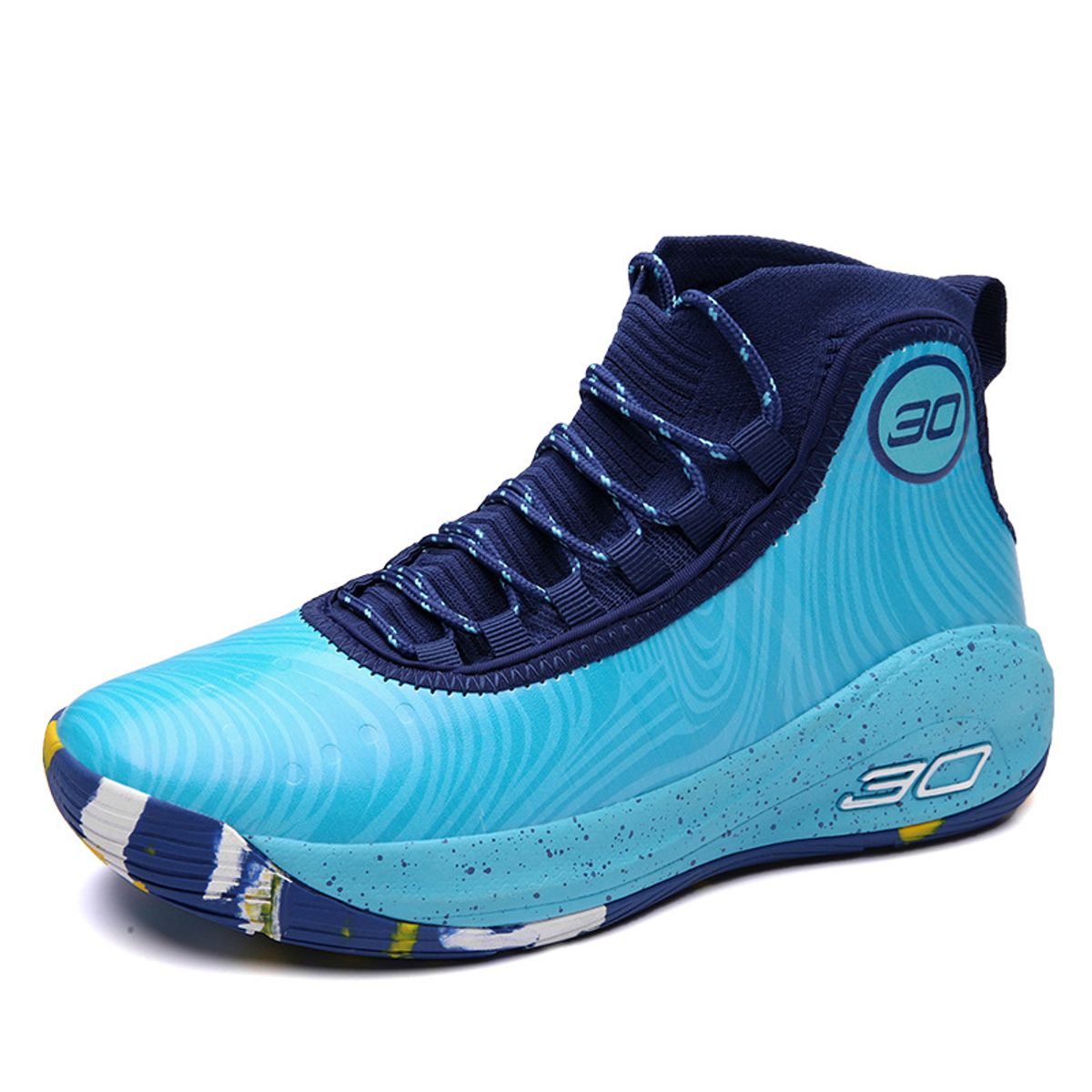 DANWEILE - Zapatilla Básquetbol Hombre - Azul