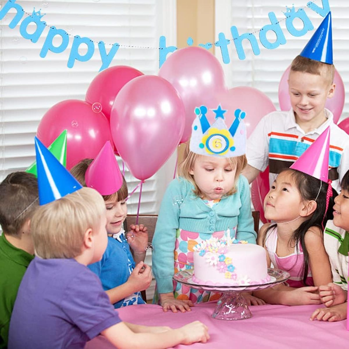 GENERICO - Corona De Cumpleaños Para Niños Números Intercambiables 0-9
