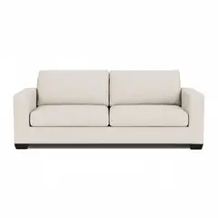 ELEMENT DESIGN - Sofá Frederic 3 Cuerpos Tela Beige 218×84×83 CM Moderno