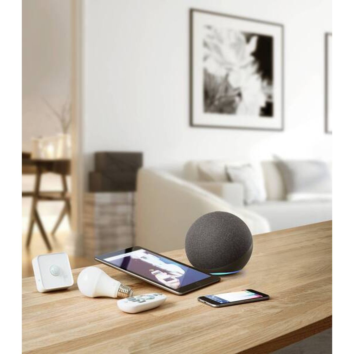 EGLO - Accesorio Sensor Connect Blanco exterior IP44 Cod97475