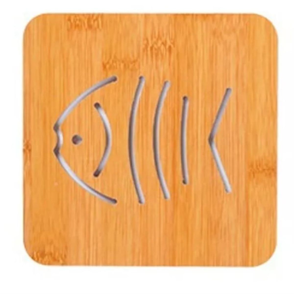 GENERICO - Posa Funtes De Bamboo Apoya Tazas