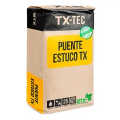 GENERICO - PUENTE ESTUCO - Mortero para adherencia 25Kg