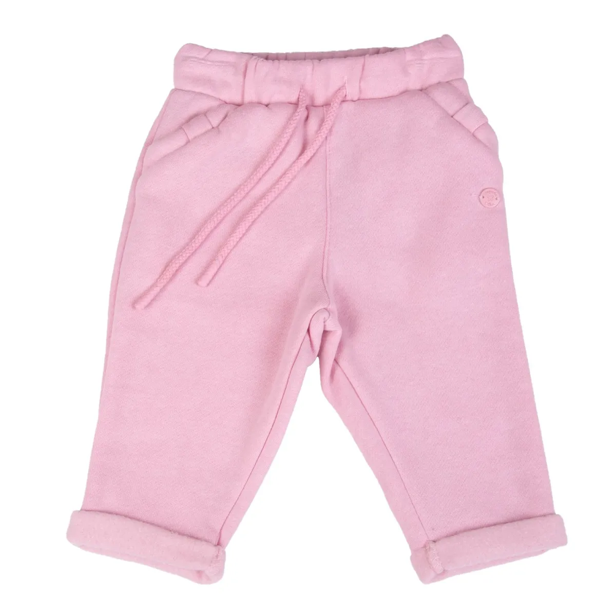 PILLIN - Pantalón Buzo Bebe  Rosado Pillin ( PVB513-25ROS )