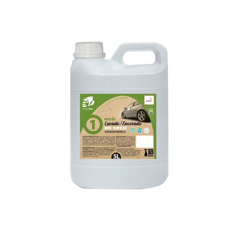 MAGICSHINE - Lavador y encerador con carnauba - 5L - Magicshine
