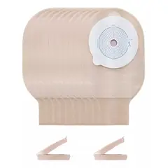 MUNDO MAGIA - 10x Bolsa Colostomía Drenable Con Filtro Anti Olor Y Gases