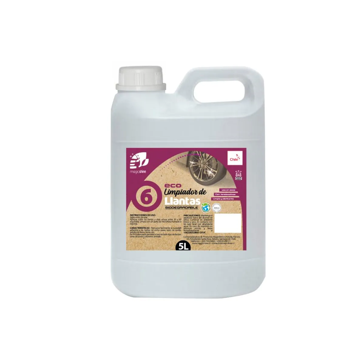 MAGICSHINE - Limpiador de llantas 5L - Magicshine
