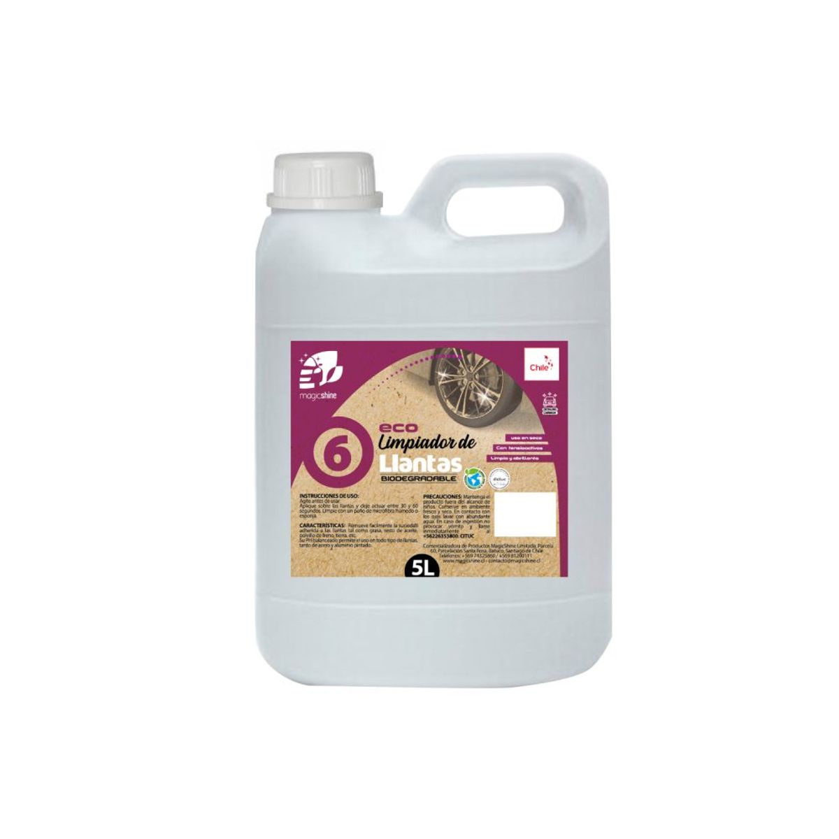 MAGICSHINE - Limpiador de llantas 5L - Magicshine