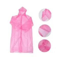 GENERICO - Poncho impermeable para niños rosado