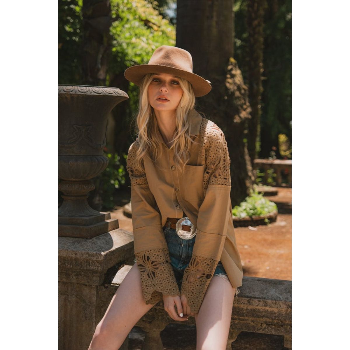 RUPHA - BLUSA CERDEÑA CAFÉ RUPHA