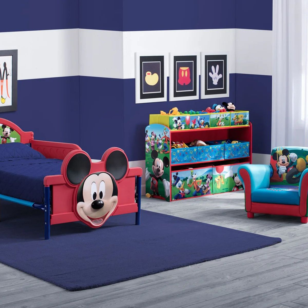 DELTA CHILDREN - Cama De transición Mickey 3D Original