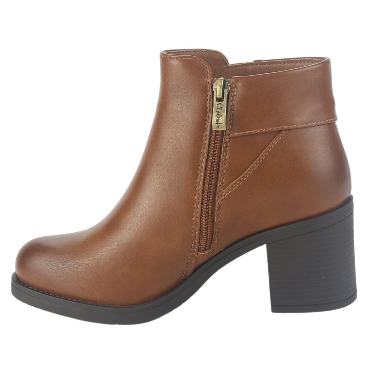 CHALADA - Botin Mujer Tostado Casual Chalada Prata-3